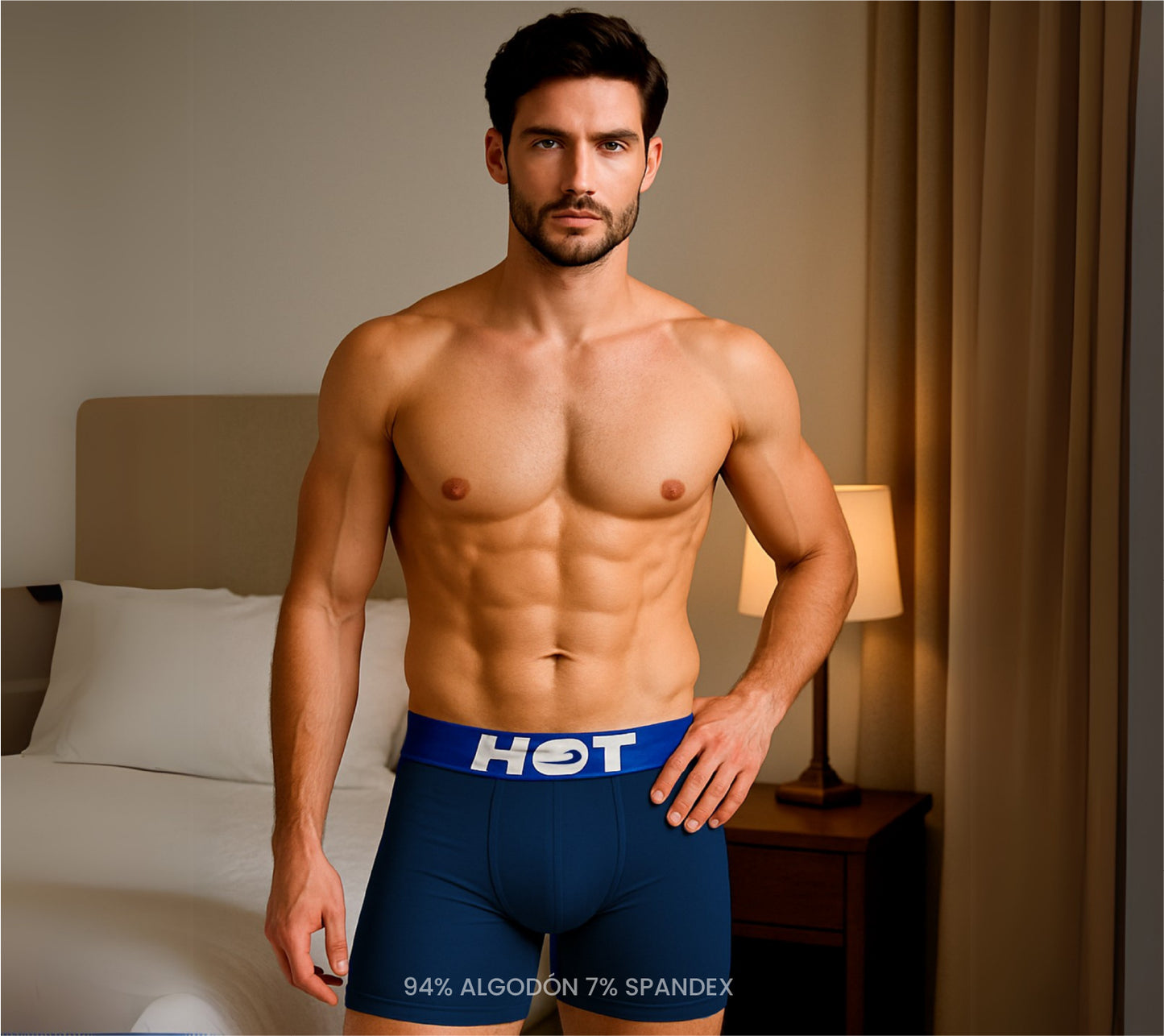 Boxer para Hombre Premium Azulino